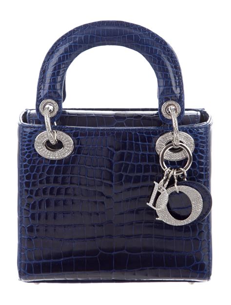 lady dior placid blue|small lady dior bag price.